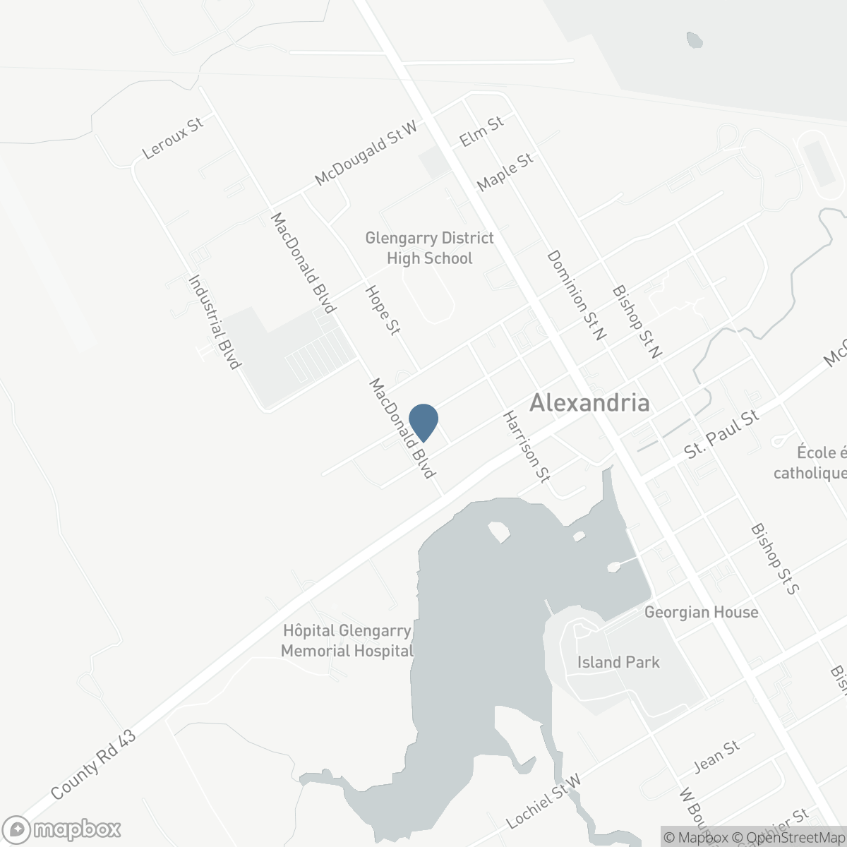 114 ST GEORGE STREET W, Alexandria, Ontario K0C 1A0
